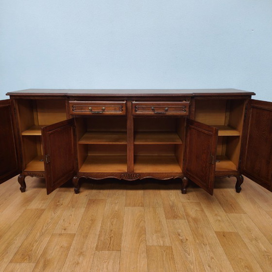 Image 1 of Vintage Louis XV sideboard wall cabinet buffet cabinet