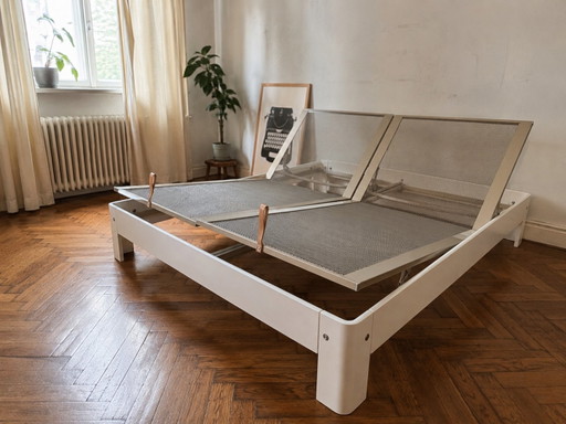 Auping Auronde 180 X 200 Handverstelbaar – bedden, Metal, Wood