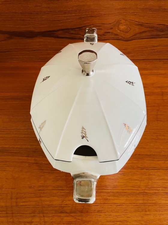 Image 1 of Art Déco, zuppiera della Victoria China, Cecoslovacchia, anni '30