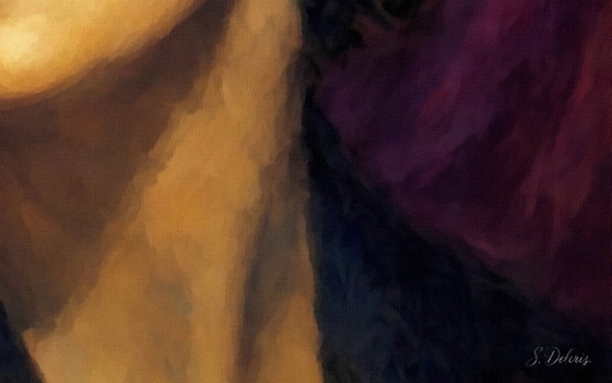 Dipinto Edith Piaf "L'Émotion De La Môme" / (60x60 Cm) – Dipinti e disegni, Legno, Alluminio, Figuratief (photo 6 of 6)