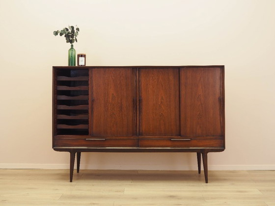 Image 1 of Highboard aus Palisanderholz, dänisches Design, 1970er Jahre, Hersteller: Omann Jun