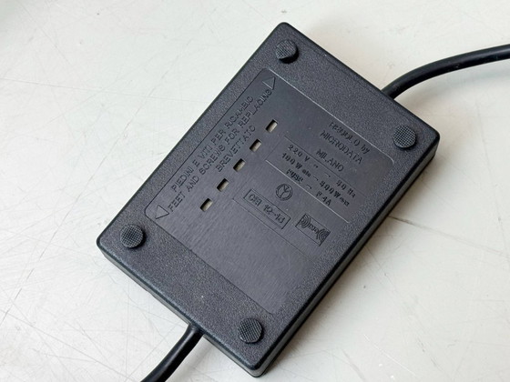 Image 1 of Lampada da terra nera Megaron di Gianfranco Frattini per Artemide, anni '70