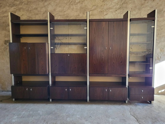 Library / living room. Late 1970s Roche Bobois. – Bookcases, Wood (photo 20 of 20)