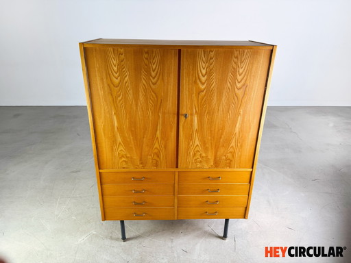Original VEB DW Hellerau cabinet Vintage DDR chest of drawers Midcentury