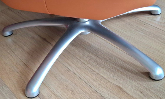 Poltrone relax JORI Brainbuilder originale (Mono-Move) – Pelle / Alluminio (photo 14 of 18)