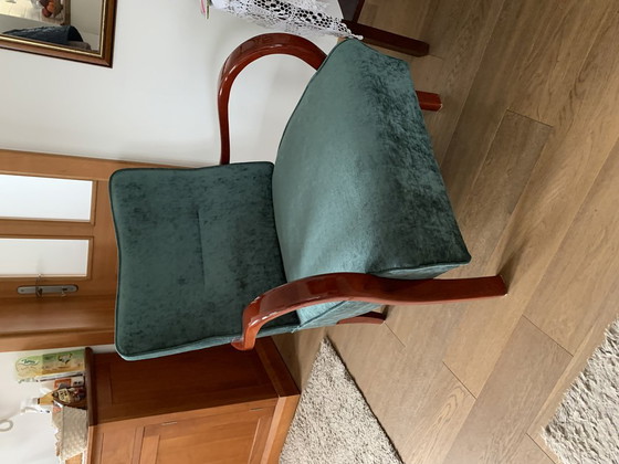 Poltrona Art Déco Verde, anni '20 – Poltrone, Art Deco (photo 6 of 6)