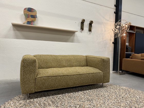 Image 1 of Gelderland 6400 Bank 2.5 Seater Nuvola fabric