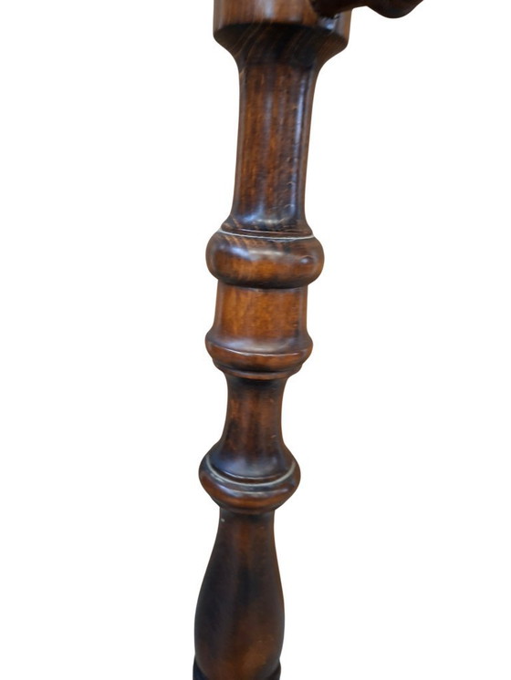 Image 1 of Elegante Badezimmer-Stehlampe aus Buche