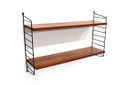 like new! Vintage Teak String Shelf Nisse Strinning Mid Century 60s 70s #1