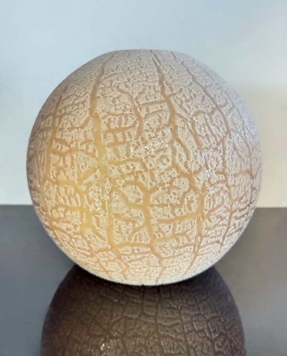 Image 1 of Gran jarrón Art Déco en forma de bola de pâte de verre