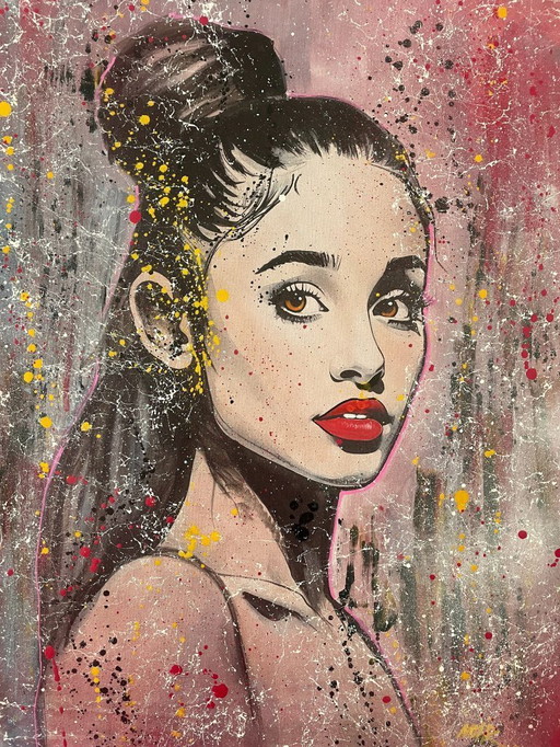 Artist canvas - NO1R VISUALART - Ariana