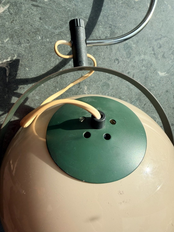 Lampada vintage design Dijkstra Space Age, Dijkstra Lampen, Applique, Metallo, Cromo, Beige (foto 6 di 10)