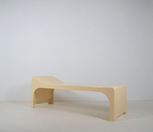 Space Age Schlafcouch aus Fiberglas, 1970er Jahre