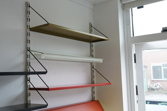 Image 1 of Mueble de pared Pilastro completo, diseñado por Tjerk Reijenga (décadas de 1950 y 1960)