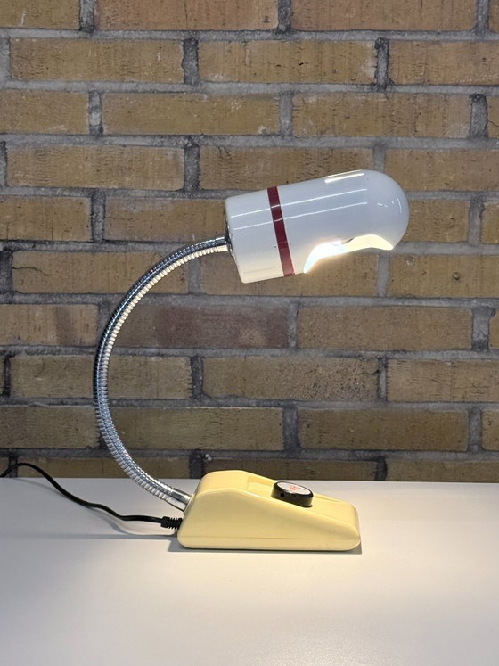 STC Space Age Bureaulamp, Hong Kong, Jaren 70 – Bureaulampen, Metal, Plastic (photo 12 of 12)