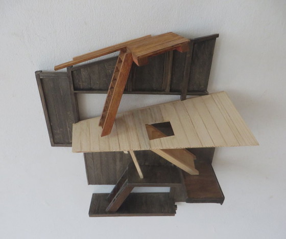 Eric Van Solm - ´De Verdieping´ – Beeldhouwkunst, Wood (photo 7 of 8)