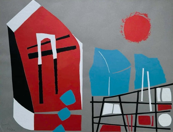 Image 1 of Jo van Dijk (1931-2000) - Composition de la maison