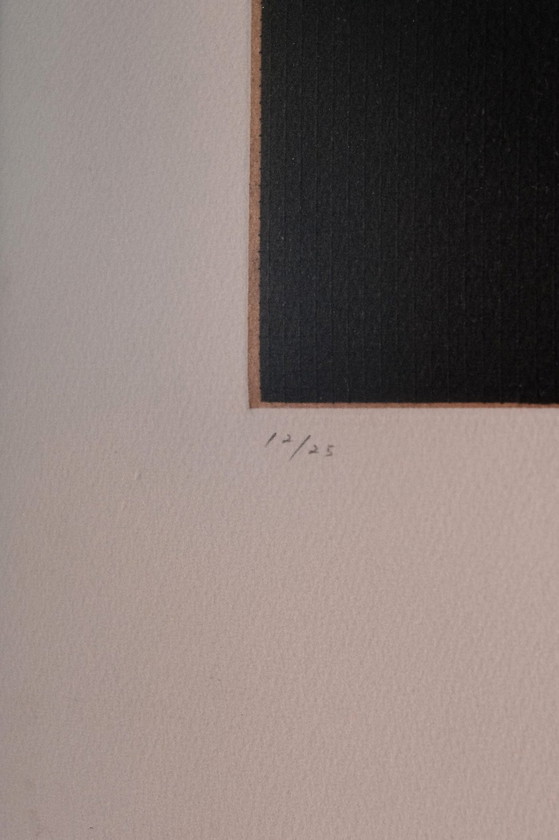 Acquatinta, Ryoji Ikeda, Stampe artistiche, Carta, Nero (foto 8 di 10)