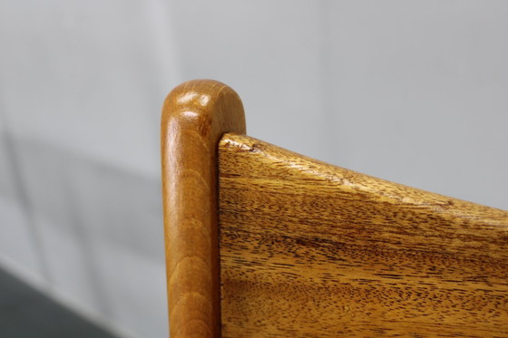 Image 1 of Sillas de comedor danesas de mediados de siglo en afzélie y haya, juego de cuatro