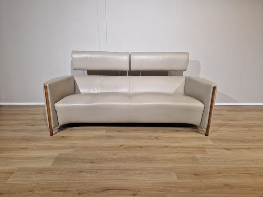 Leolux Goncharov 3 Seater Taupe Leather Design