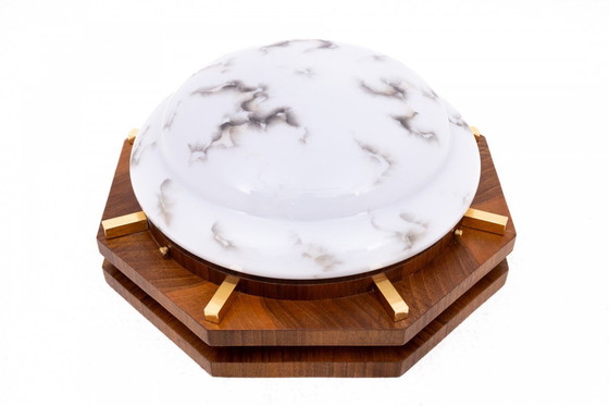 Image 1 of Lampada da soffitto Art Déco, Polonia, anni '50.