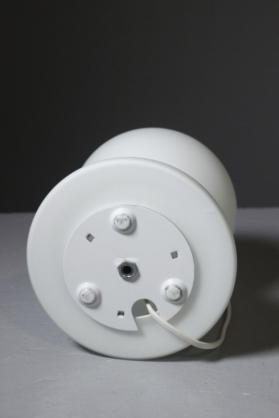Vintage Pion Lamp Opaline Post-Modern Design Habitat 1990s – Table lamps, Glass (photo 6 of 8)