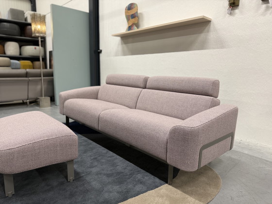 Image 1 of Harvink Custom 3,5 Zits bank met Hocker oud Roze