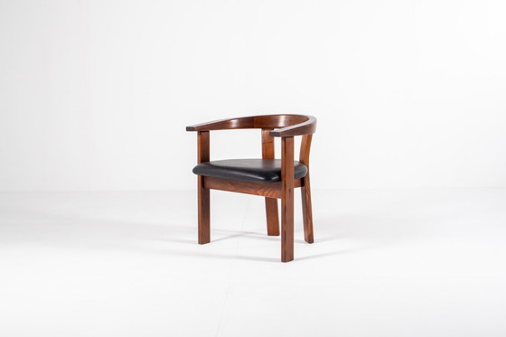 Image 1 of Juego de 6 sillas de comedor de Lars Gangsø, Dinamarca, 1970