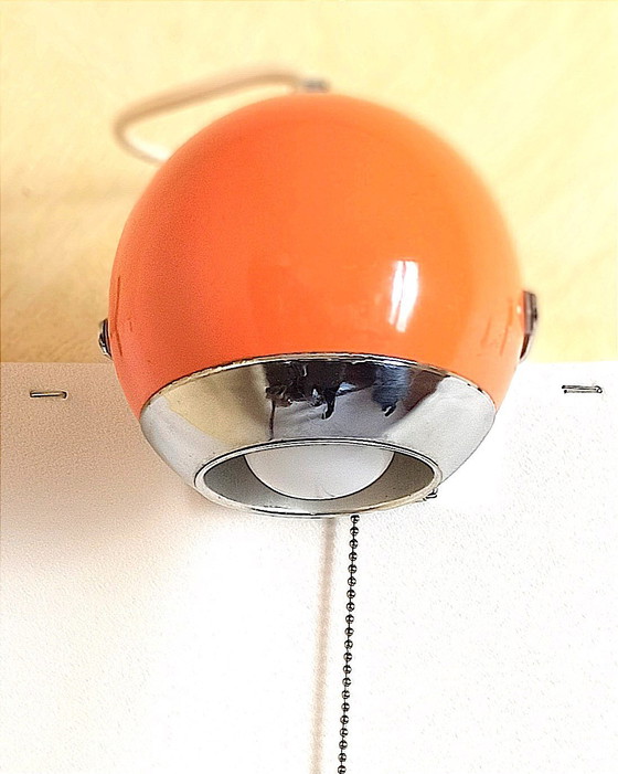 Image 1 of Applique arancione Eye Ball Space Age