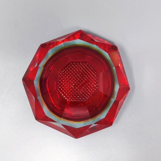 Image 1 of Erstaunlicher großer Aschenbecher oder Allzweckbehälter aus den 1960er Jahren von Flavio Poli für Seguso