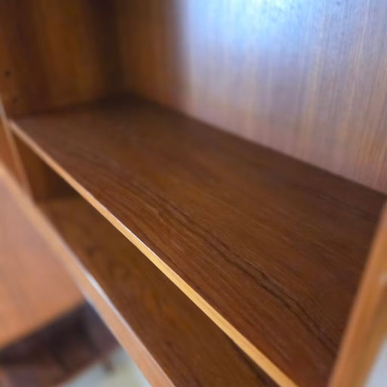 Rex Raab, Wilhelm Renz Varia-150 vintage floating Wall cabinet, Wood, Brown (photo 15 of 22)