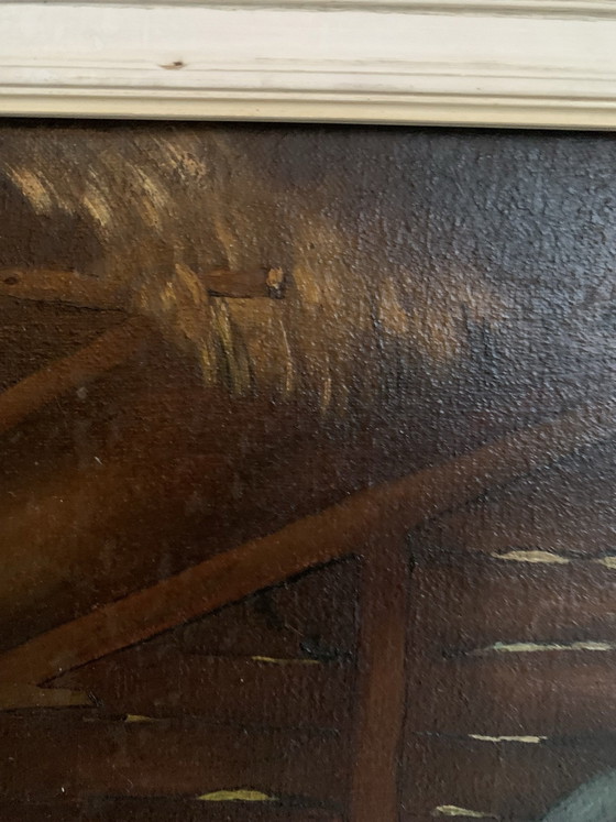 Schilderij, Kunst, Hout, Canvas, Beige (foto 13 van 15)