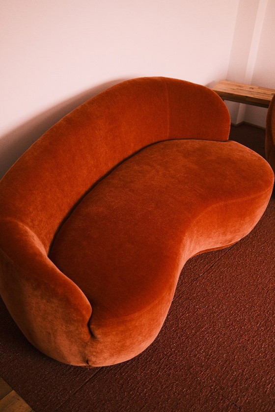 Rose Armchair - Sofa Company - Moss Rust - 2.5-Seater – sofacompany, 2 seaters, Polyester (photo 3 of 10)