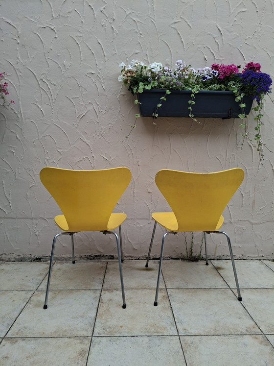 Image 1 of 2 x vlinderstoel Arne Jacobsen Fritz Hansen