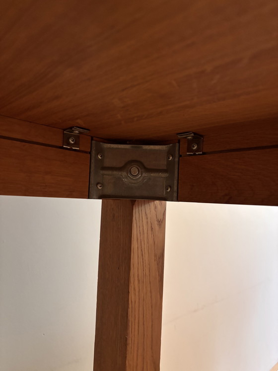 Image 1 of Eikenhouten eettafel
