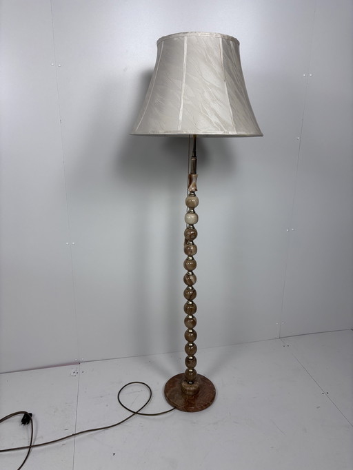 Vintage lamp floor lamp marble