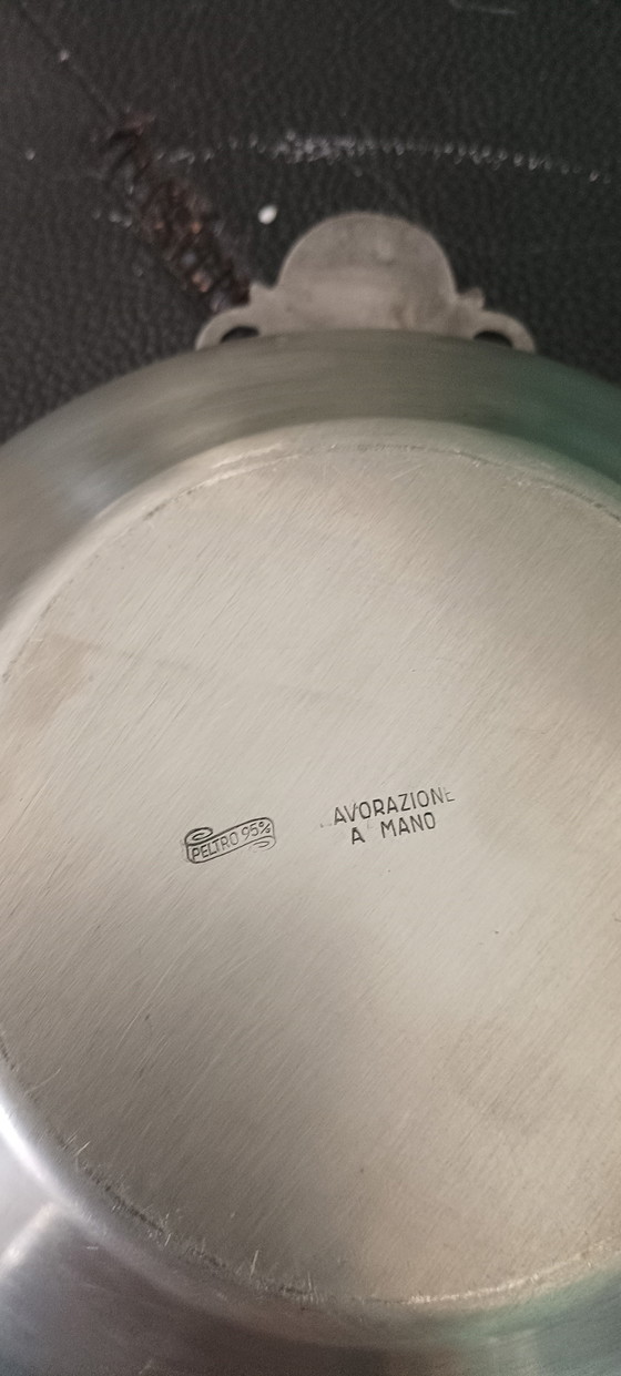 Image 1 of Bobonniere peltro italiano vintage 95%