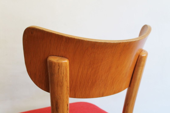 Image 1 of Juego de cuatro sillas de comedor Thonet, finales de la década de 1940