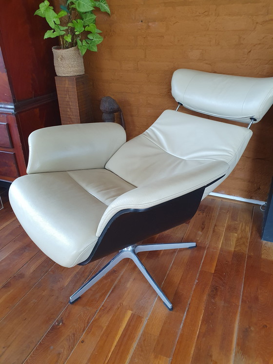 Image 1 of Conform Time Out Recliner and Hocker, Scandinavian Design