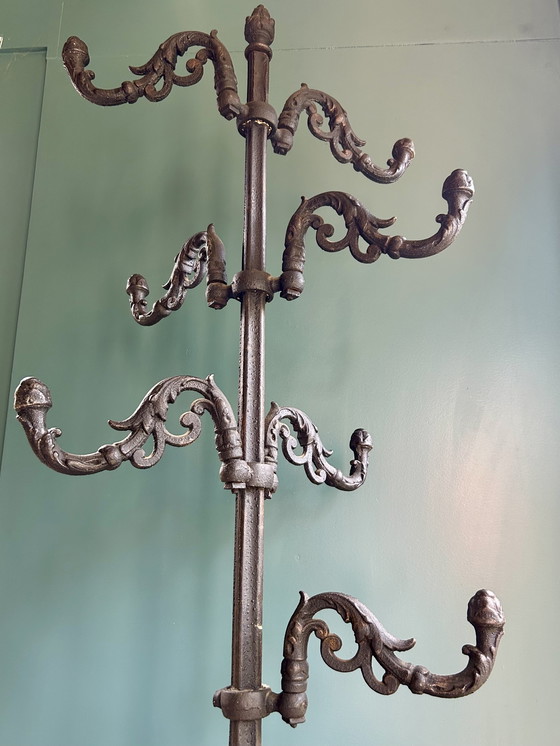 Image 1 of Magnifique porte-manteau ancien français authentique