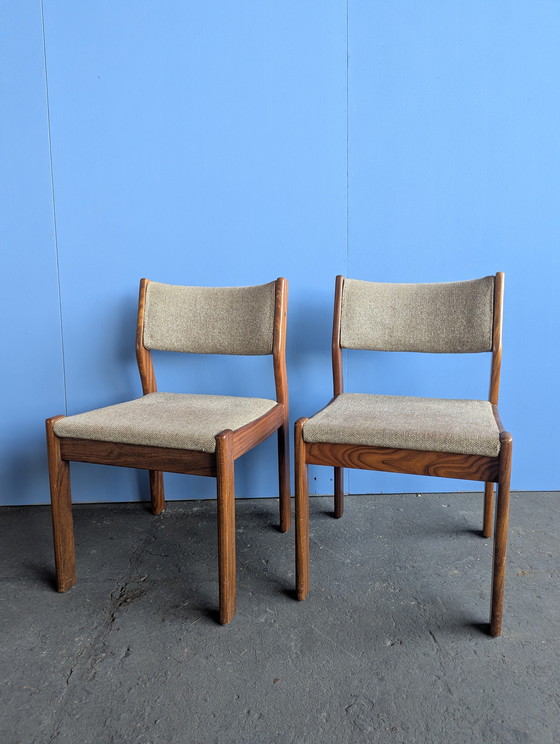 Image 1 of Set di 2 sedie vintage in teak