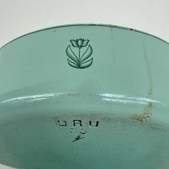 Image 1 of Ciotola ovale smaltata Dru