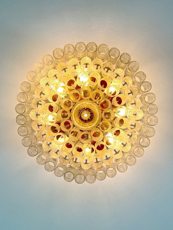 Image 1 of Doria Leuchten - type: 5134/4 117 - Ca, 1960 - 115 glazen - Duitsland 