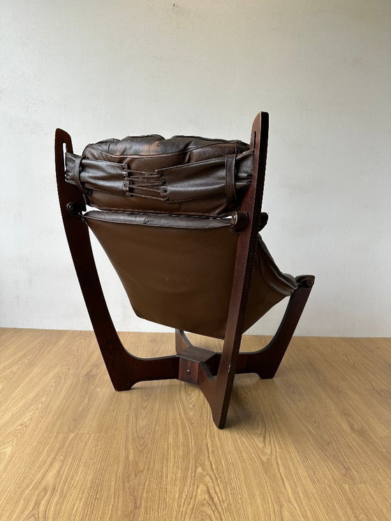 Image 1 of Der Sessel Luna wurde in den 70er Jahren von O. Knutsen entworfen.