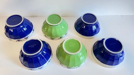 Image 1 of BOLS Porcelaine Italienne SATURNIA Vintage