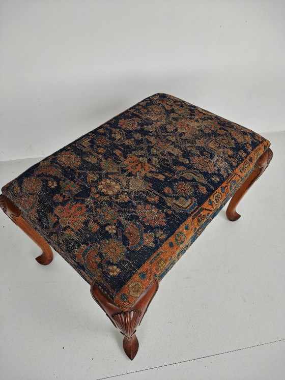 Antique Foot Stool, Walnut, English Regency, Circa 1800–1820 – Wood (photo 2 of 8)