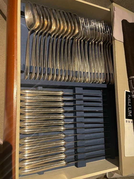 Image 1 of 121 piezas van Kempen y begeer Keltum p3 chantal cubertería cassette