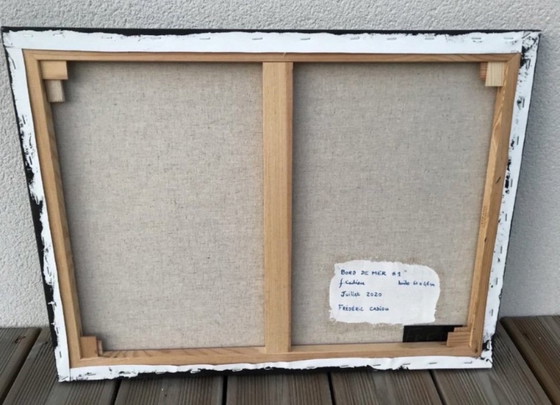 Image 1 of Olio su tela, cornice 61x46cm.