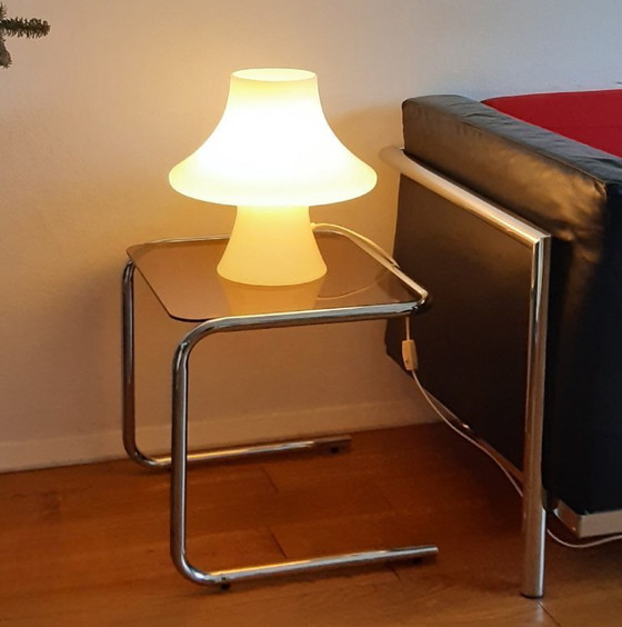 Image 1 of Murano melkglas lamp H38D36, 1970s