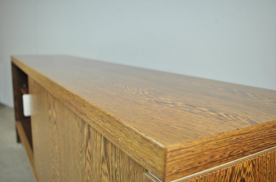 Image 1 of Credenza moderna di design olandese con finitura impiallacciata in wengé, anni '80